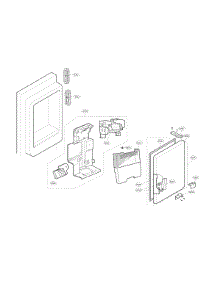 Ice Maker And Ice Bank Parts parts for Kenmore Refrigerator 795.72049316 (79572049316, 795 72049316) from AppliancePartsPros.com