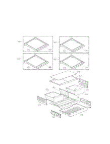 Refrigerator Parts parts for Kenmore Refrigerator 795.71054014 (79571054014, 795 71054014) from AppliancePartsPros.com