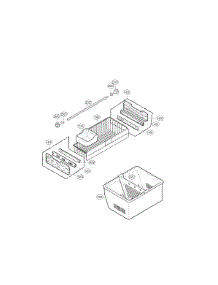 Freezer Parts parts for Kenmore Refrigerator 795.71083016 (79571083016, 795 71083016) from AppliancePartsPros.com
