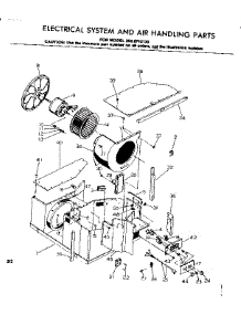 Electrical System And Air Handling Parts parts for Kenmore Heat Pump System 253.8712130 (2538712130, 253 8712130) from AppliancePartsPros.com
