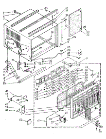 Cabinet parts for Kenmore Heat Pump System 106.8771891 (1068771891, 106 8771891) from AppliancePartsPros.com