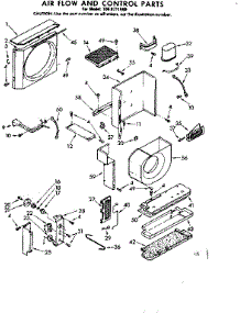 Air Flow And Control Parts parts for Kenmore Heat Pump System 106.8711590 (1068711590, 106 8711590) from AppliancePartsPros.com