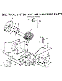 Electrical System And Air Handling Parts parts for Kenmore Heat Pump System 253.7771200 (2537771200, 253 7771200) from AppliancePartsPros.com