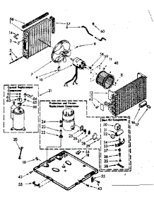 Unit Parts parts for Kenmore Heat Pump System 106.7771181 (1067771181, 106 7771181) from AppliancePartsPros.com