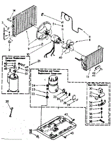 Unit Parts parts for Kenmore Heat Pump System 106.7770850 (1067770850, 106 7770850) from AppliancePartsPros.com