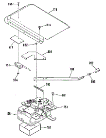 Door Lock Section parts for Kenmore Range 911.6018913 (9116018913, 911 6018913) from AppliancePartsPros.com