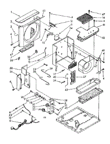 Air Flow And Control Parts parts for Kenmore Room Air Conditioner 106.8751491 (1068751491, 106 8751491) from AppliancePartsPros.com