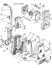 Dust Collector Assembly parts for Kenmore Vacuum 116.38971 (11638971, 116 38971) from AppliancePartsPros.com