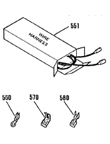 Wire Harnesses parts for Kenmore Wall Oven 911.4703991 (9114703991, 911 4703991) from AppliancePartsPros.com