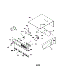 Control parts for Kenmore Wall Oven 911.48389991 (91148389991, 911 48389991) from AppliancePartsPros.com