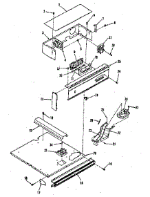 Control Panel parts for Kenmore Wall Oven 278.3138811 (2783138811, 278 3138811) from AppliancePartsPros.com