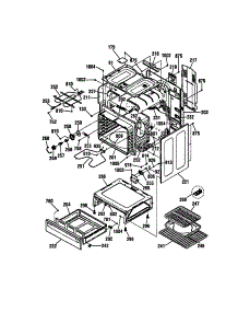 Body Section parts for Kenmore Range 911.92481990 (91192481990, 911 92481990) from AppliancePartsPros.com