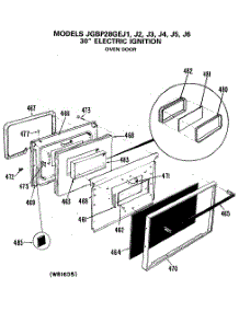 04 - 30`` Electric Ignition parts for Ge Range JGBP28GEJ1 from AppliancePartsPros.com