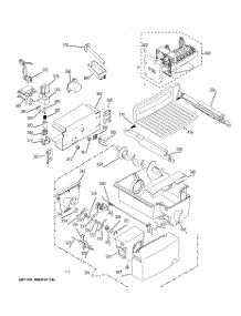 06 - Ice Maker & Dispenser parts for Ge Refrigerator HSK29MGSACCC from AppliancePartsPros.com
