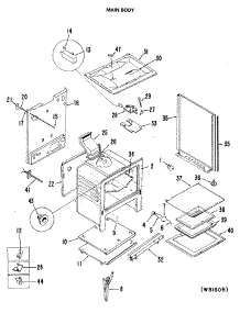 03 - 30`` Electric Ignition parts for Ge Range JGBP28GEL from AppliancePartsPros.com