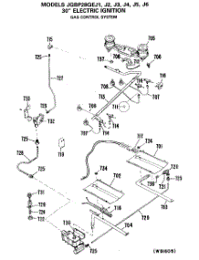 06 - 30`` Electric Ignition parts for Ge Range JGBP28GEJ3 from AppliancePartsPros.com