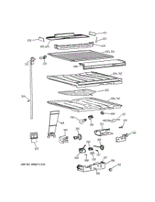 05 - Compartment Separator Parts parts for Ge Refrigerator CTG25GAXERWW from AppliancePartsPros.com