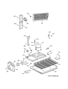 06 - Unit Parts parts for Ge Refrigerator CTG25GAXERWW from AppliancePartsPros.com