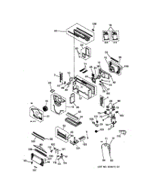 02 - Motor, Compressor & System Components parts for Ge Air Conditioner AZ31H15D3DV6 from AppliancePartsPros.com