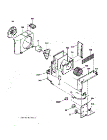 03 - Chassis Assembly parts for Ge Air Conditioner AVP12AAW1 from AppliancePartsPros.com