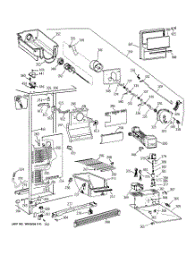 02 - Freezer Section parts for Ge Refrigerator CSX22GRXDAA from AppliancePartsPros.com