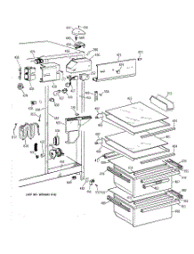 03 - Fresh Food Section parts for Ge Refrigerator CSX25GRYDAA from AppliancePartsPros.com