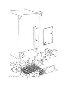 04 - Unit Parts parts for Ge Refrigerator CSK22GAZAAD from AppliancePartsPros.com