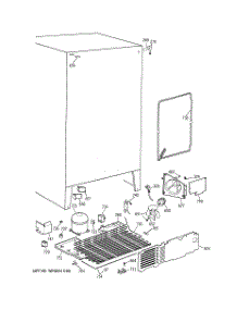 04 - Unit Parts parts for Ge Refrigerator CSK22GAZBAD from AppliancePartsPros.com