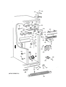 05 - Fresh Food Section parts for Ge Refrigerator CSK30DRZDAA from AppliancePartsPros.com