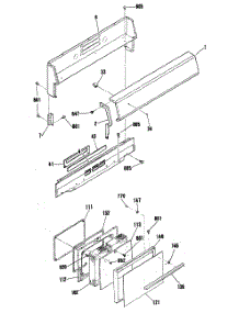 06 - Section6 parts for Ge Range JGBP19GEV1WH from AppliancePartsPros.com