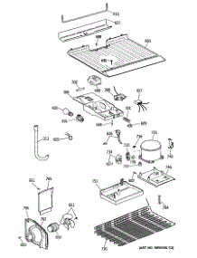 03 - Section3 parts for Ge Refrigerator TBE16DATBRAD from AppliancePartsPros.com