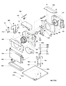 02 - Section2 parts for Ge Air Conditioner KMS06LAM1 from AppliancePartsPros.com