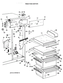 03 - Fresh Food Section parts for Ge Refrigerator CSX22GRAAD from AppliancePartsPros.com