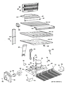 03 - Section3 parts for Ge Refrigerator CTX18CPNLAD from AppliancePartsPros.com
