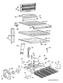 03 - Section3 parts for Ge Refrigerator CTX18PPNRAD from AppliancePartsPros.com