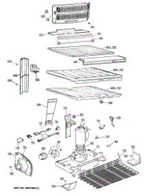 03 - Section3 parts for Ge Refrigerator CTX18PPARAD from AppliancePartsPros.com