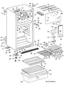 02 - Section2 parts for Ge Refrigerator CTXY16EPJRAD from AppliancePartsPros.com