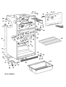 02 - Section2 parts for Ge Refrigerator CTX18LRBRWH from AppliancePartsPros.com