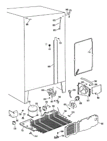 04 - Section4 parts for Ge Refrigerator CSX24GRSAAD from AppliancePartsPros.com