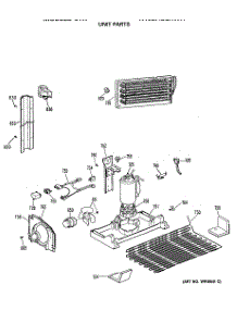 06 - Unit Parts parts for Ge Refrigerator CTX18BASERAD from AppliancePartsPros.com