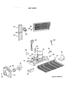 06 - Unit Parts parts for Ge Refrigerator CTX21EASNRAD from AppliancePartsPros.com