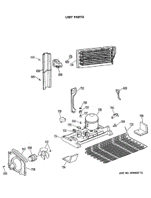 06 - Unit Parts parts for Ge Refrigerator CTX24GASJRAD from AppliancePartsPros.com