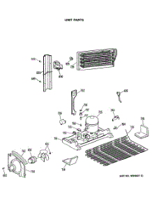 06 - Unit Parts parts for Ge Refrigerator CTH18EASNRAD from AppliancePartsPros.com