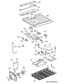 03 - Section3 parts for Ge Refrigerator CTE14CYSDRWH from AppliancePartsPros.com