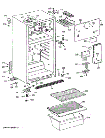 02 - Section2 parts for Ge Refrigerator CTE16CYSDRWH from AppliancePartsPros.com