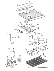 03 - Section3 parts for Ge Refrigerator CTE16EYSFRWH from AppliancePartsPros.com