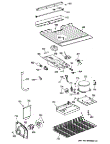 03 - Section3 parts for Ge Refrigerator CTE16EYSDRWH from AppliancePartsPros.com