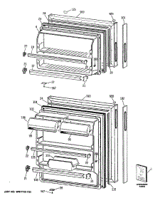 03 - Section3 parts for Ge Refrigerator CTX14EYSDRAD from AppliancePartsPros.com