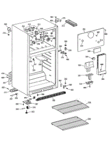 02 - Section2 parts for Ge Refrigerator CTX14LYSDRWH from AppliancePartsPros.com
