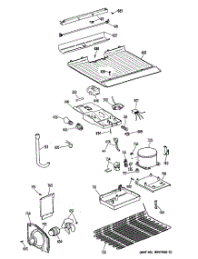 03 - Section3 parts for Ge Refrigerator CTX14LYSDRWH from AppliancePartsPros.com